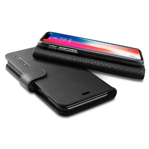 Чехол Spigen Wallet S Black для iPhone X | XS - Фото 9
