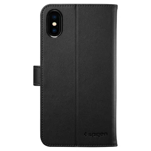 Чехол Spigen Wallet S Black для iPhone X | XS - Фото 4