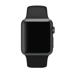 Ремінець Apple 41mm | 40mm | 38mm Black Sport Band with Space Black Steel Pin S | M & M | L (MJ4F2) для Apple Watch - Фото 2