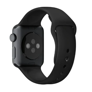 Ремінець Apple 41mm | 40mm | 38mm Black Sport Band with Space Black Steel Pin S | M & M | L (MJ4F2) для Apple Watch - Фото 5