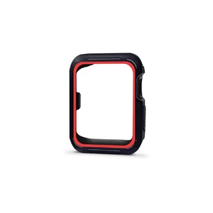 Ремешок + чехол iLoungeMax Sport Band Black | Red для Apple Watch 38mm Series 3 | 2 | 1 - Фото 2