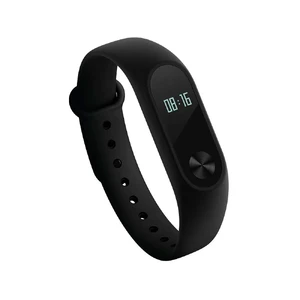 Силиконовый ремешок iLoungeMax для фитнес-браслета Xiaomi Mi Band 2 Black  - Фото 1