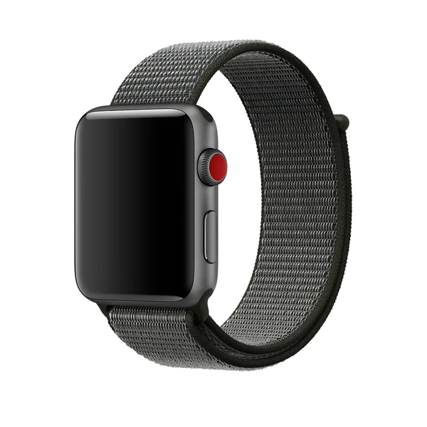 Ремінець iLoungeMax Sport Loop Dark Olive для Apple Watch Ultra 49mm | 45mm | 44mm | 42mm  OEM