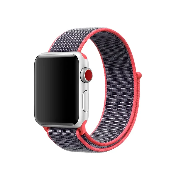 Ремінець iLoungeMax Sport Loop Electric Pink для Apple Watch 41mm | 40mm | 38mm  OEM у Тернополі