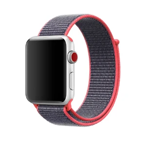 Ремінець iLoungeMax Sport Loop Electric Pink для Apple Watch Ultra 49mm | 45mm | 44mm | 42mm  OEM  - Фото 1