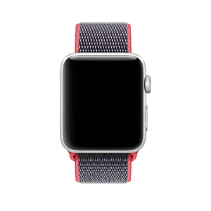 Ремінець iLoungeMax Sport Loop Electric Pink для Apple Watch Ultra 49mm | 45mm | 44mm | 42mm  OEM - Фото 2