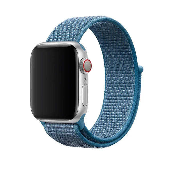 Ремінець iLoungeMax Sport Loop Cape Cod Blue для Apple Watch Ultra 49mm | 45mm | 44mm | 42mm  OEM