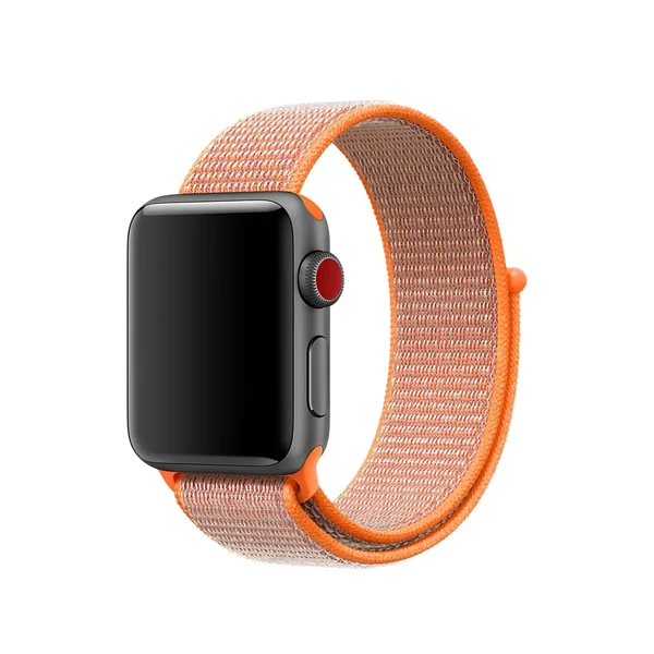 Ремінець iLoungeMax Sport Loop Spicy Orange для Apple Watch 41mm | 40mm | 38mm  OEM у Тернополі