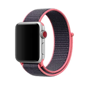 Ремінець iLoungeMax Sport Loop Spicy Pink для Apple Watch Ultra 49mm | 45mm | 44mm | 42mm  OEM  - Фото 1