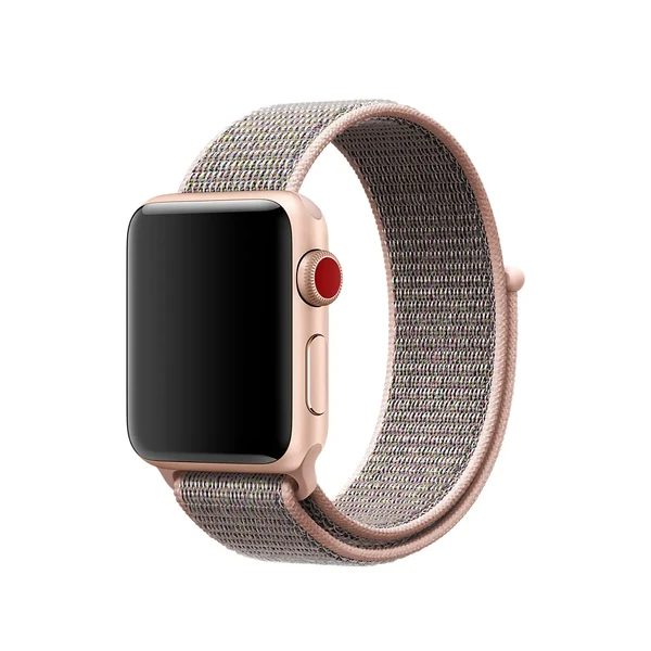 Ремінець iLoungeMax Sport Loop Spicy Pink Sand для Apple Watch 41mm | 40mm | 38mm  OEM