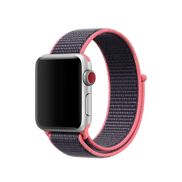 Ремешок iLoungeMax Sport Loop Spicy Pink для Apple Watch 41mm | 40mm | 38mm  OEM в Луцке