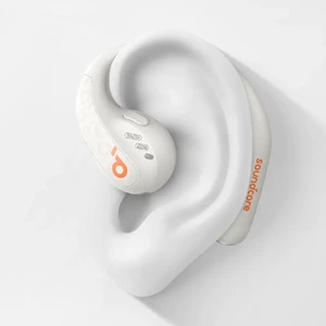 Профессиональные спортивные беспроводные наушники Anker Soundcore AeroFit Pro Calm White с LDAC, Bluetooth 5.3 - Фото 2