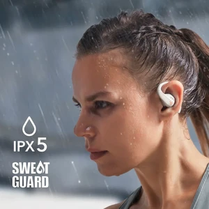 Профессиональные спортивные беспроводные наушники Anker Soundcore AeroFit Pro Calm White с LDAC, Bluetooth 5.3 - Фото 4