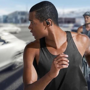 Професійні спортивні бездротові навушники Anker Soundcore AeroFit Pro Black з LDAC, Bluetooth 5.3 - Фото 4