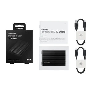 Внешний портативный SSD диск Samsung T7 Shield 2TB - Фото 3