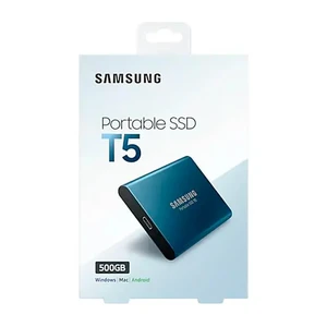 Внешний портативный SSD диск Samsung T5 500GB - Фото 8