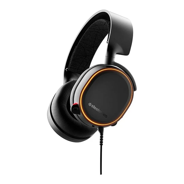 Дротова комп'ютерна гарнітура SteelSeries Arctis 5 з RGB-підсвічуванням