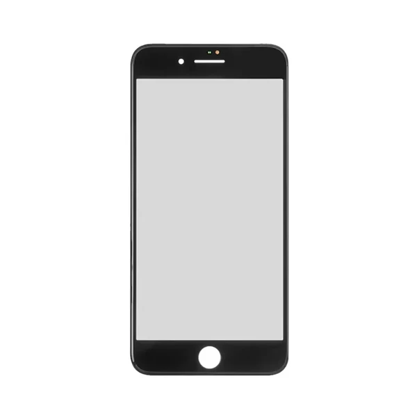 Стекло с рамкой (Black) для iPhone 8 Plus в Сумах