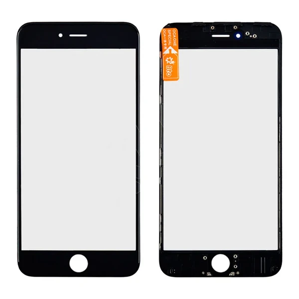 Стекло с рамкой и ОСА пленкой (Black) для iPhone 6 Plus в Ужгороде