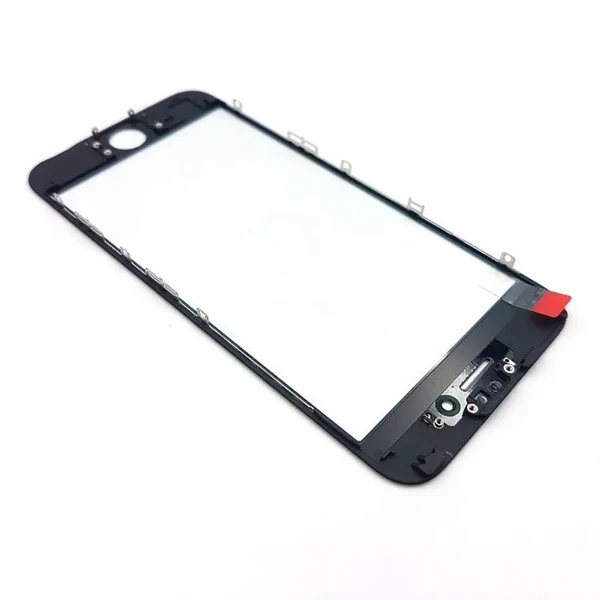 Стекло с рамкой и ОСА пленкой (Black) для iPhone 6s Plus в Луцке