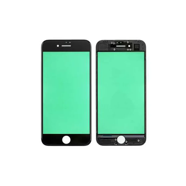 Стекло с рамкой (Black) для iPhone 7 в Ужгороде