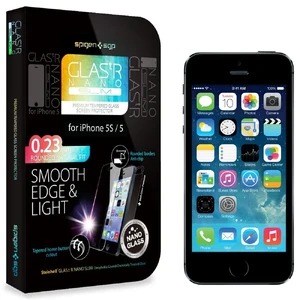 Защитное стекло SGP GLAS.tR NANO SLIM для iPhone 5 | 5S | SE | 5C