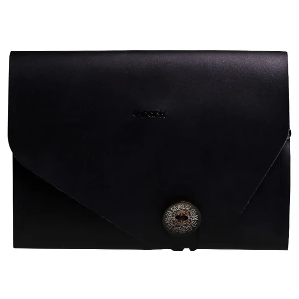 Чохол d-park Envelope Black з натуральної шкіри для iPad mini 5 | 4 | 3 | 2