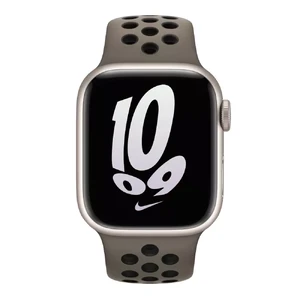 Ремешок Apple Olive Grey/Black Nike Sport Band (MPH83) для Apple Watch Ultra 49mm | 45mm | 44mm | 42mm Размер S/M - Фото 2