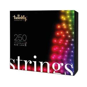 Розумна світлодіодна гірлянда Twinkly Strings RGB-250 20м TWS250STP-BEU - Фото 1