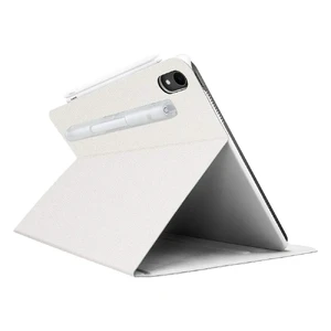 Чехол-книжка с держателем для стилуса SwitchEasy CoverBuddy Folio White для iPad Pro 11" - Фото 4
