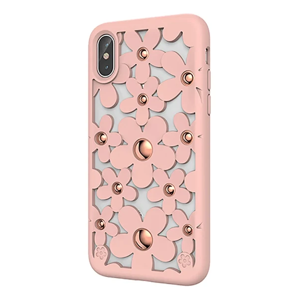 3D чехол SwitchEasy Fleur Rose Pink для iPhone X | XS в Запорожье