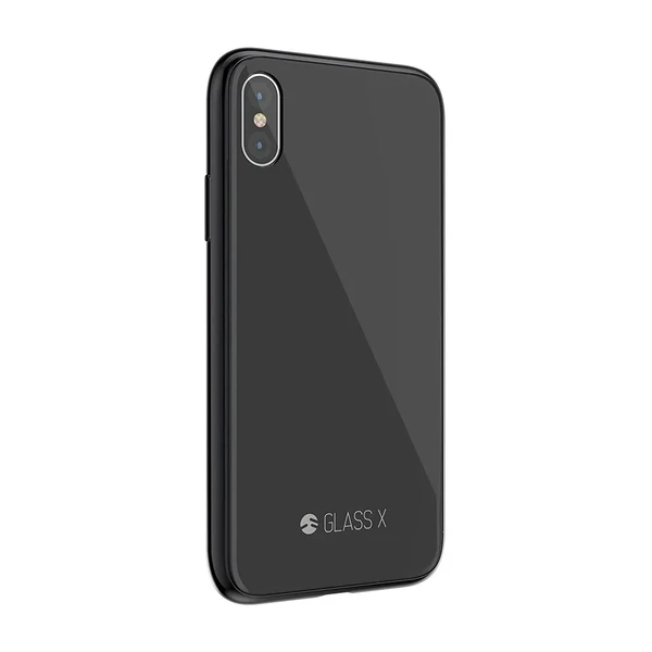Стеклянный чехол SwitchEasy Glass X Black для iPhone X | XS
