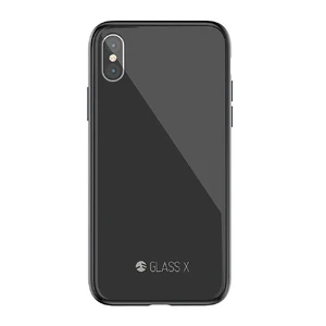 Стеклянный чехол SwitchEasy Glass X Black для iPhone X | XS - Фото 3