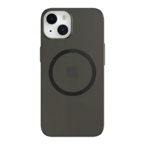 Тонкий чохол SwitchEasy Gravity M Ultra Slim Magnetic Case | MagSafe Transparent Black для iPhone 14 | 13