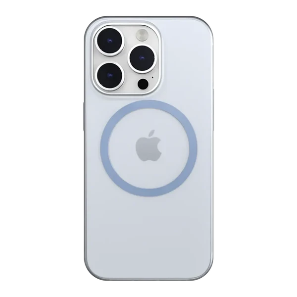 Тонкий чохол SwitchEasy Gravity M Ultra Slim Magnetic Case | MagSafe Transparent Blue для iPhone 14 Pro у Житомирі