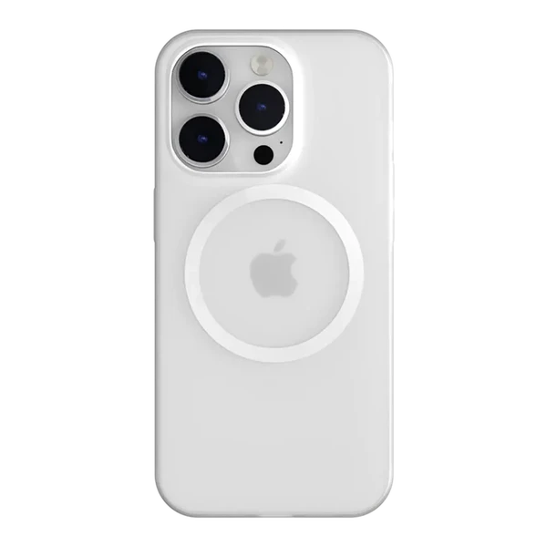 Тонкий чохол SwitchEasy Gravity M Ultra Slim Magnetic Case | MagSafe Transparent White для iPhone 14 Pro Max у Житомирі