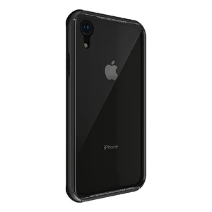 Стеклянный чехол SwitchEasy iGlass Black для iPhone XR - Фото 2