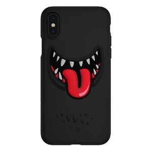 3D чехол SwitchEasy Monsters Black для iPhone X | XS