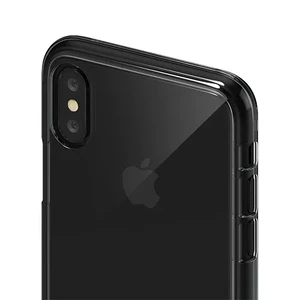 Прозрачный ультратонкий чехол SwitchEasy Nude Crystal Black для iPhone X | XS - Фото 5