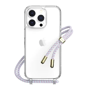 Противоударный чехол SwitchEasy Play Lanyard Shockproof Clear Case Angel для iPhone 14 Pro Max