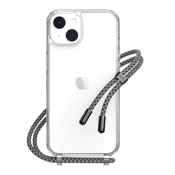 Протиударний чохол SwitchEasy Play Lanyard Shockproof Clear Case Elegant для iPhone 14 | 13