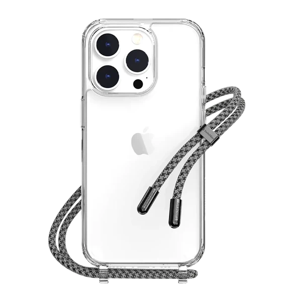 Противоударный чехол SwitchEasy Play Lanyard Shockproof Clear Case Elegant для iPhone 14 Pro в Одессе