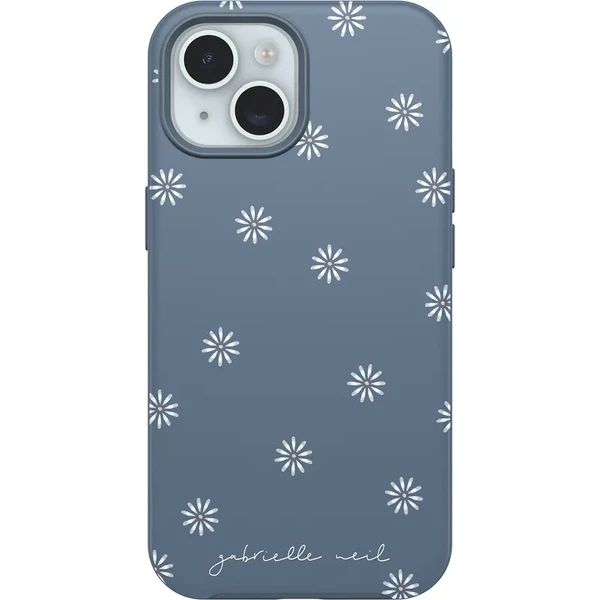 Чохол Otterbox Symmetry Series Gabrielle Neil Collection MagSafe Blue Daisies (Blue) для iPhone 16e