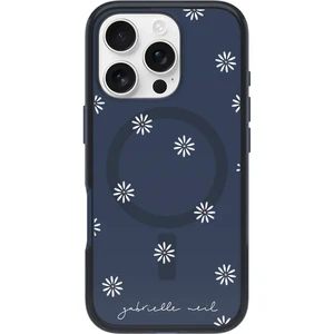 Чохол Otterbox Symmetry Series Gabrielle Neil Collection MagSafe Indigo Daisies (Clear/Blue) для iPhone 16 Pro