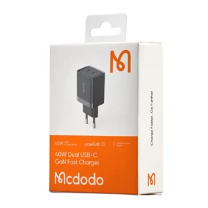Быстрое зарядное устройство Mcdodo Fast Charger PD Dual Type-C 40W - Фото 4