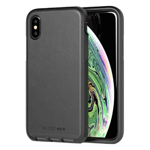 Захисний чохол Tech21 Evo Luxe Faux Leather Black для iPhone X | XS