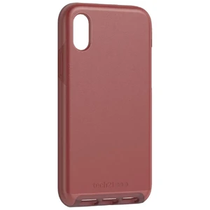 Защитный чехол Tech21 Evo Luxe Faux Leather Chestnut для iPhone X | XS - Фото 5