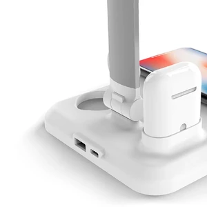 Настольная лампа с беспроводной зарядкой iLoungeMax 4-in-1 Smart Lamp для iPhone | AirPods | Apple Watch - Фото 2