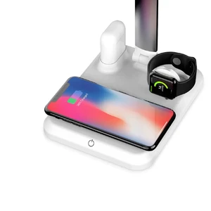 Настольная лампа с беспроводной зарядкой iLoungeMax 4-in-1 Smart Lamp для iPhone | AirPods | Apple Watch - Фото 3