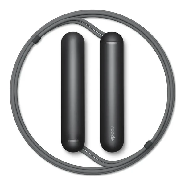 Розумна скакалка Tangram Factory SmartRope Rookie Jump Rope Black в Ужгороді